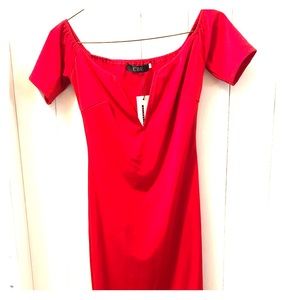NWT Red dress size small